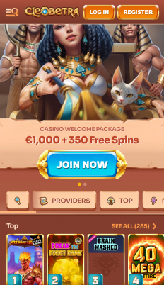 Cleobetra Casino Screenshot Cleobetra Casino Screenshot