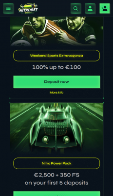 Nitrobet Casino Screenshot Nitrobet Casino Screenshot
