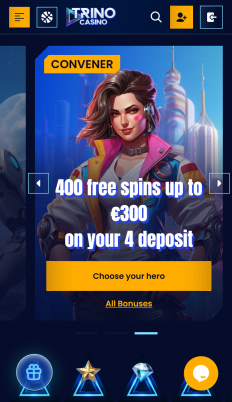 Trino Casino Screenshot Trino Casino Screenshot