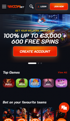 WoomBet Screenshot WoomBet Screenshot