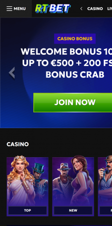 RTbet Screenshot RTbet Screenshot