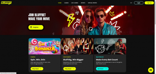 Bluffbet Screenshot Bluffbet Screenshot