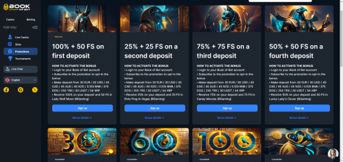 BookOfBet Screenshot BookOfBet Screenshot