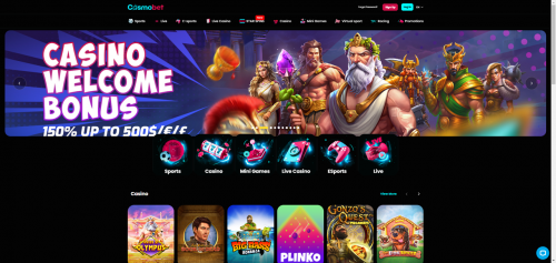 Cosmobet Casino Screenshot