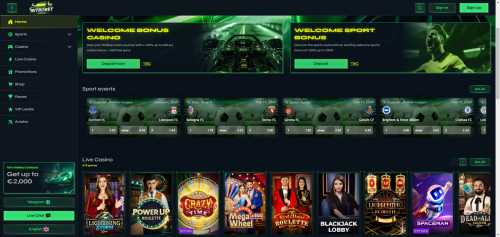 Nitrobet Casino Screenshot Nitrobet Casino Screenshot