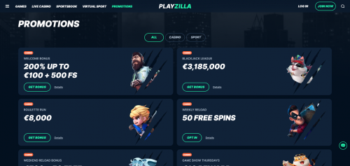 Playzilla Screenshot