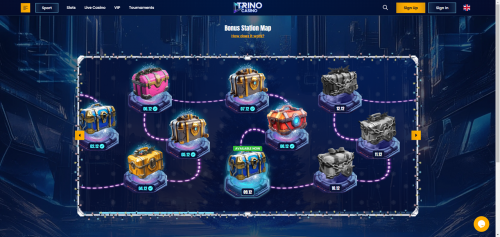 Trino Casino Screenshot Trino Casino Screenshot