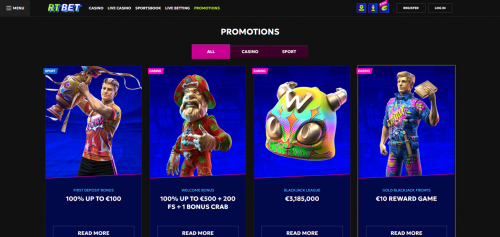 RTbet Screenshot RTbet Screenshot